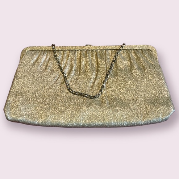 Vintage Gold Handbag - Picture 2 of 3